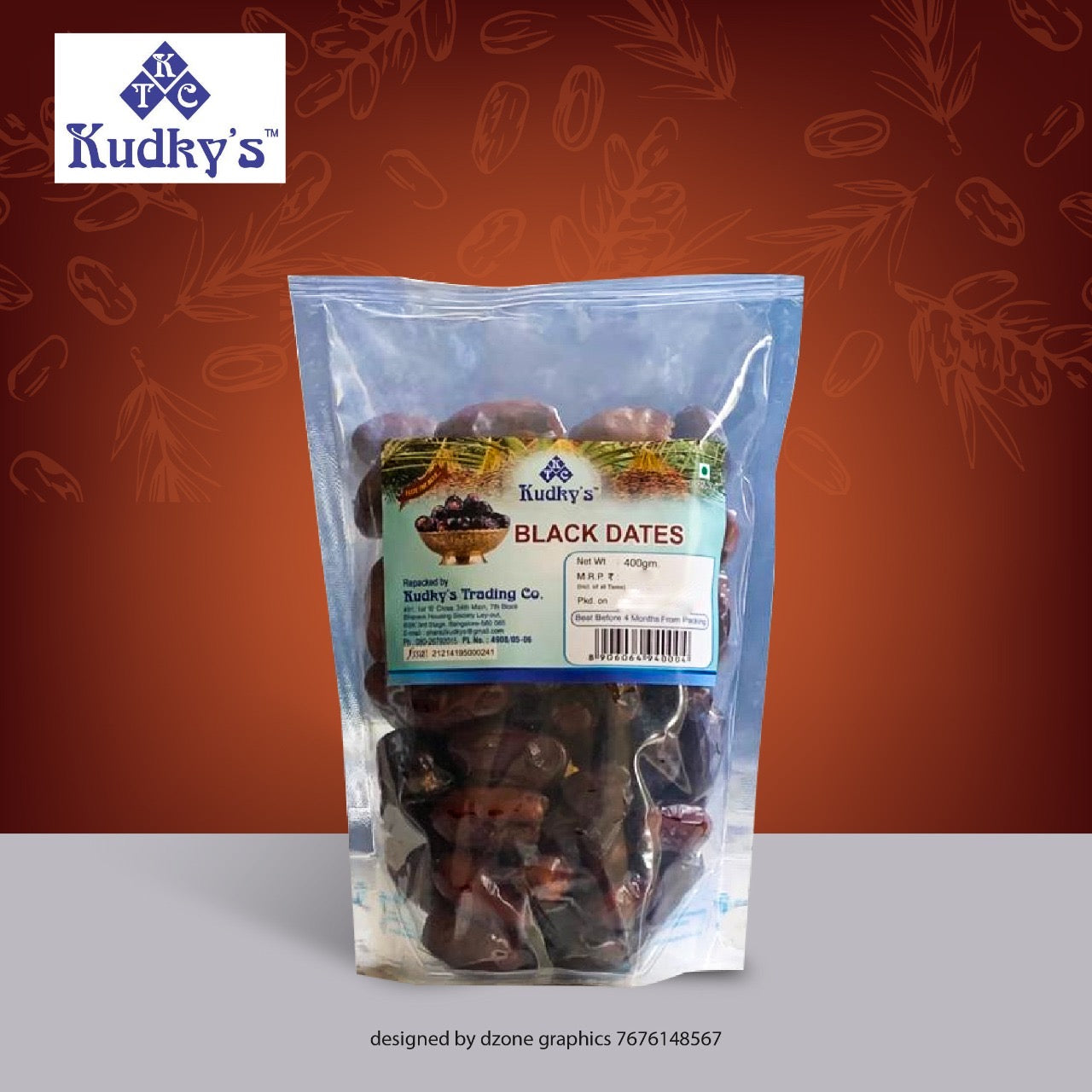 Black Dates 400g