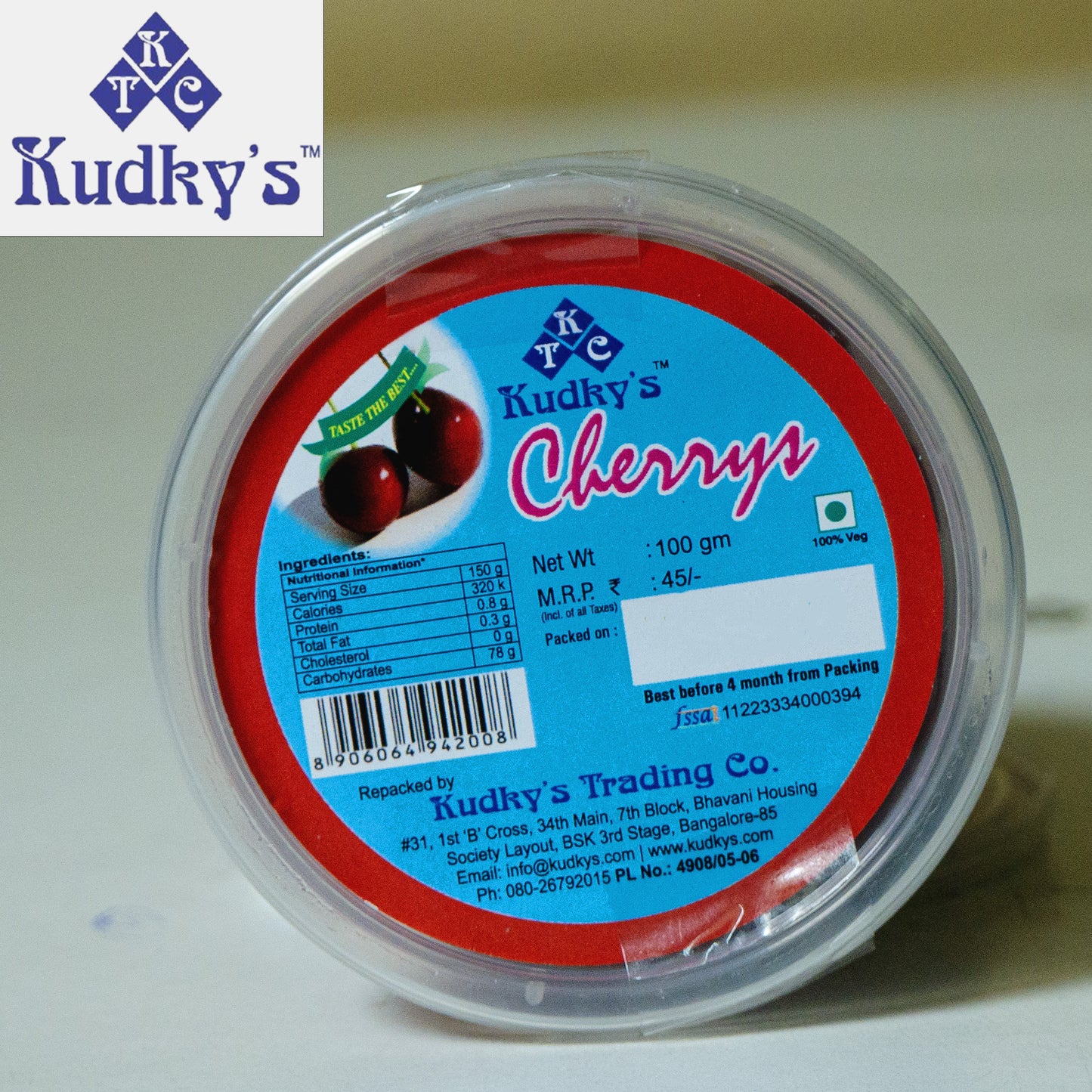 Cherry 100g