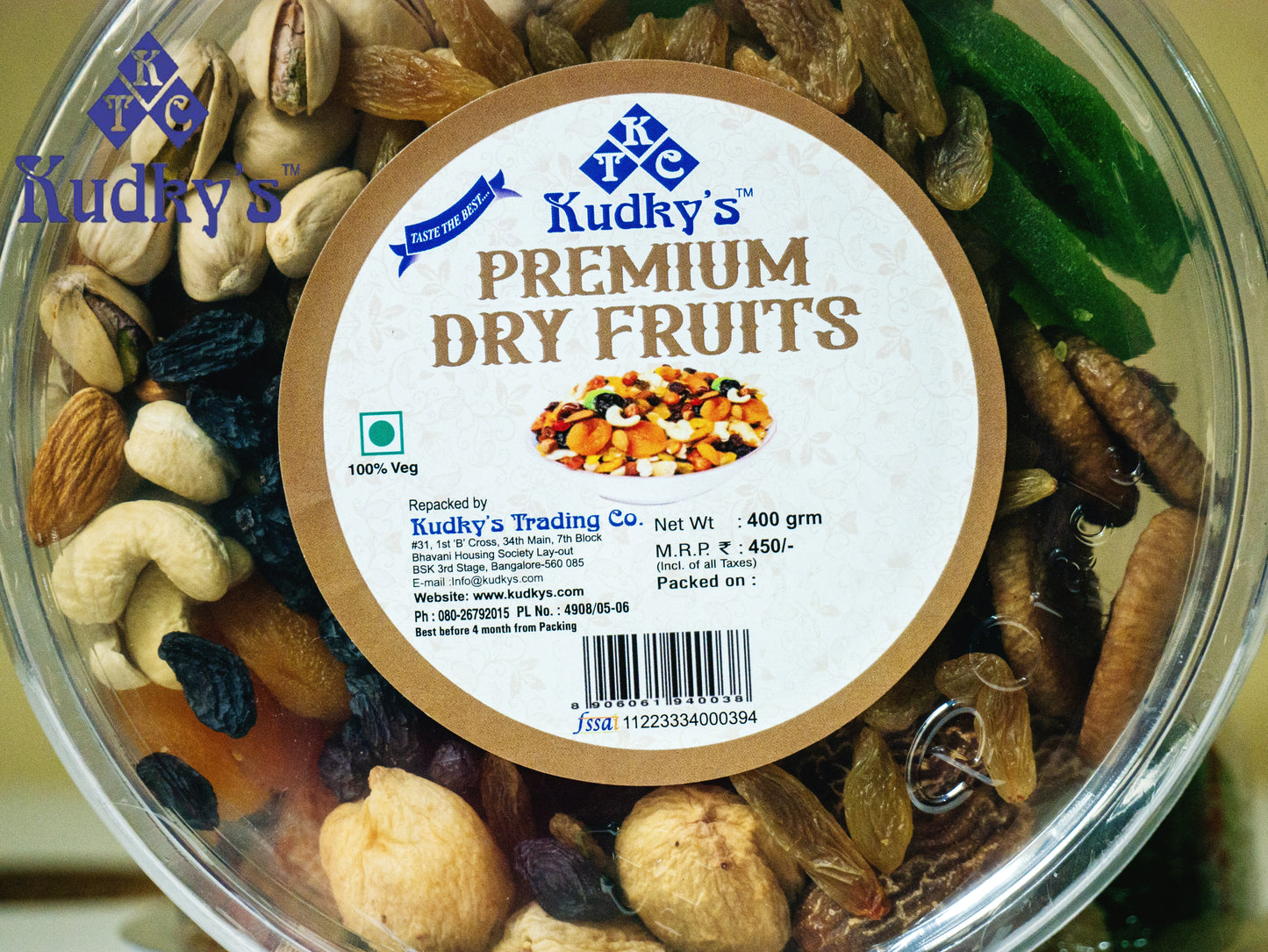 Premium Dry Fruits 400 gms