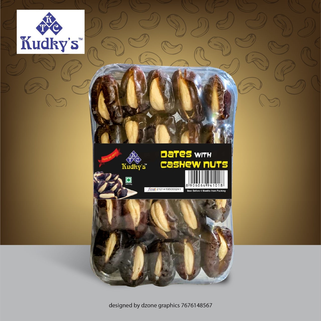 Dates with Cashew Nuts 200g